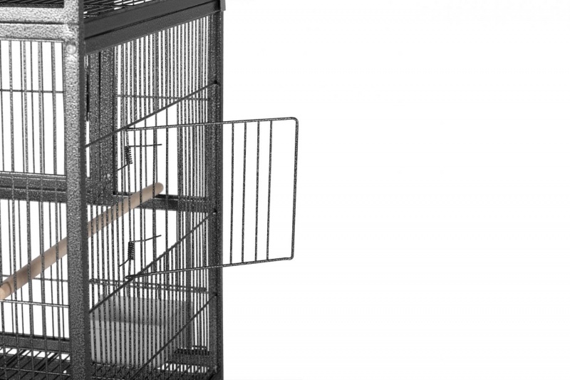 Hampton Deluxe Divided Breeder Bird Cage W/Stand