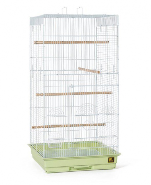 Prevue Pet Products Tall Tiel Cage Sage Green