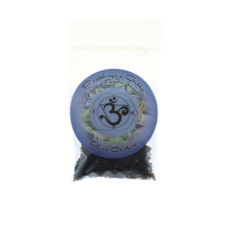Sample Resin Incense Third Eye Chakra Ajna - Concentration And Intuition