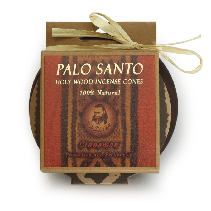 Kit - Palo Santo Cinnamon Cones With Burner