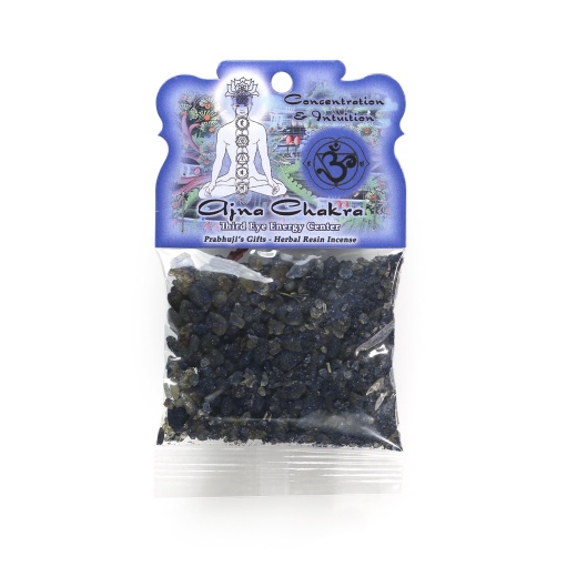 Resin Incense Third Eye Chakra Ajna - Concentration and Intuition