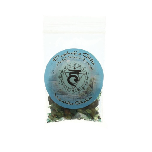 Sample Resin Incense Throat Chakra Vishuddha - Communication And Responsibility