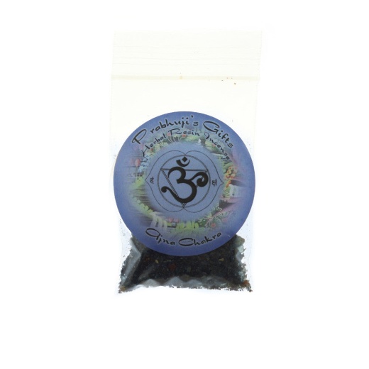 Sample Resin Incense Third Eye Chakra Ajna - Concentration and Intuition