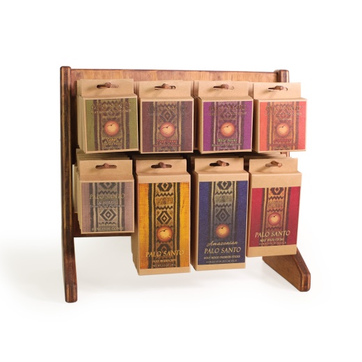 Wholesale Opening Bundle - Smudging Incense - Display Rack With Palo Santo 8-Products Variety - 40 Packs