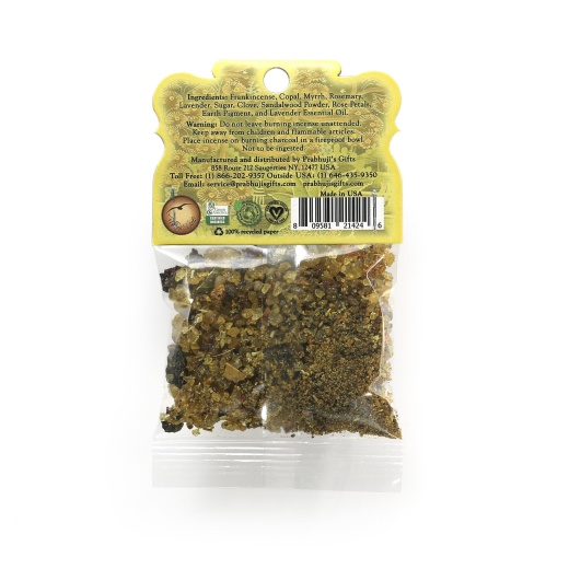 Resin Incense Solar Plexus Chakra Manipura - Self-Confidence and Transformation