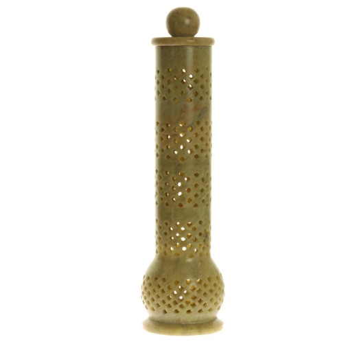 Soapstone Tower Incense Burner - Prabhuji's Gifts