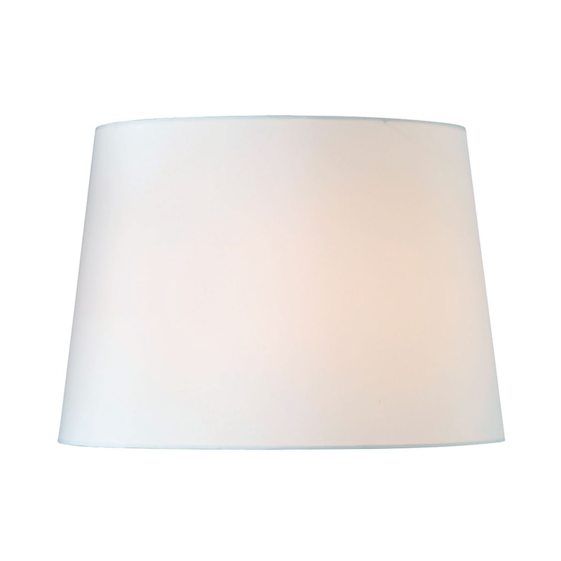 Off White Hardback Drum Shade