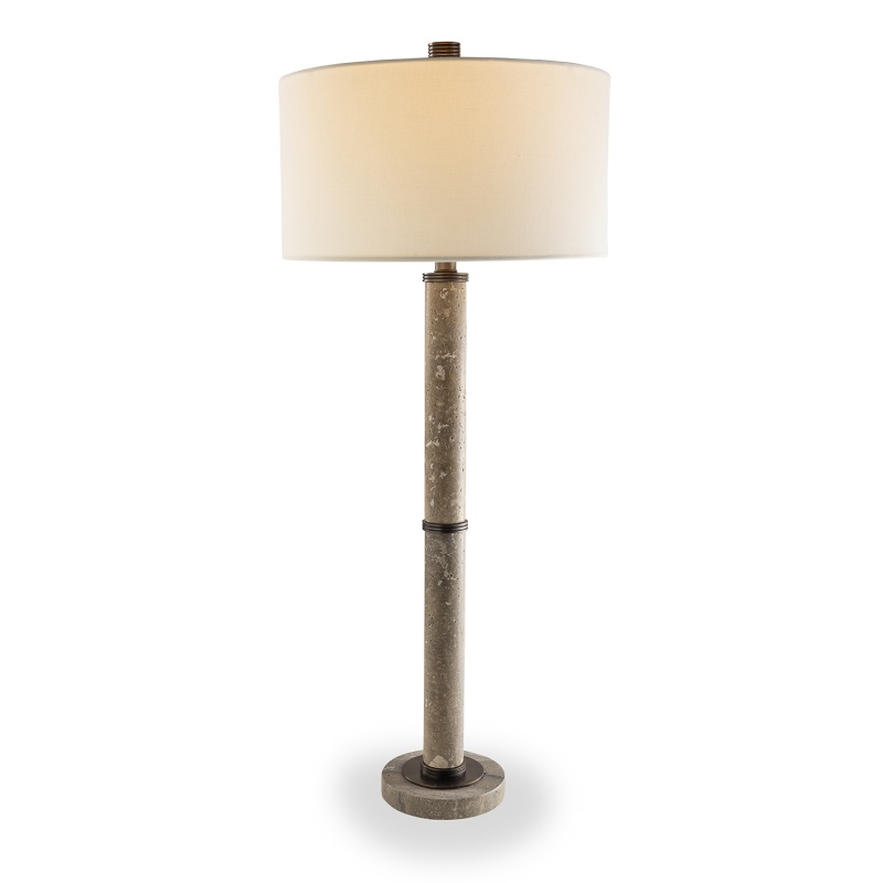 Tivoli Gray / Bronze Lamp