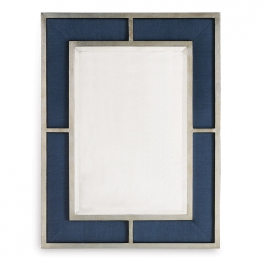 Bedford Silver Mirror/Breeze Blue