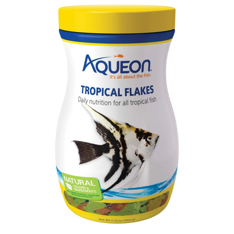 Tropical Fish Food Flakes 7.12 Ounces