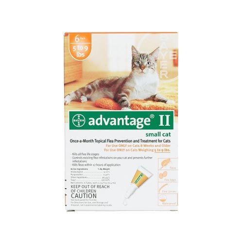 Flea Control For Cats 1-9 Lbs 6 Month Supply