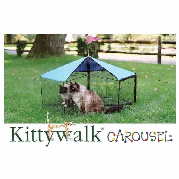 Carousel Outdoor Cat Enclosure