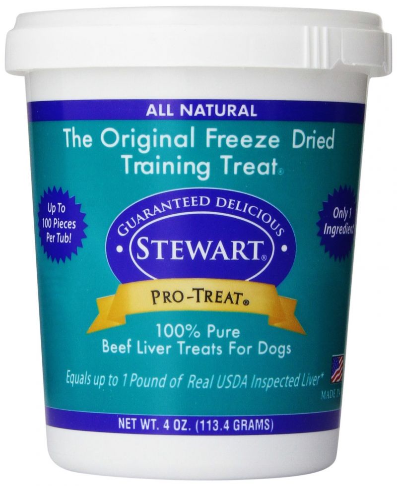 Stewart Pro-Treat Freeze Dried Beef Liver 4 Oz