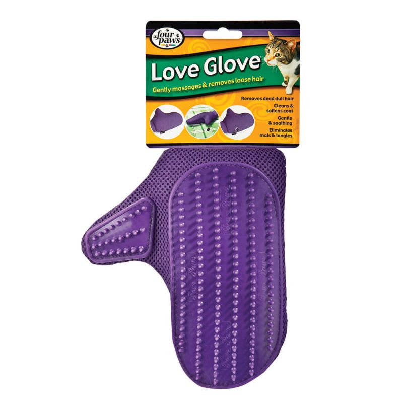Love Glove Grooming Mitt For Cats
