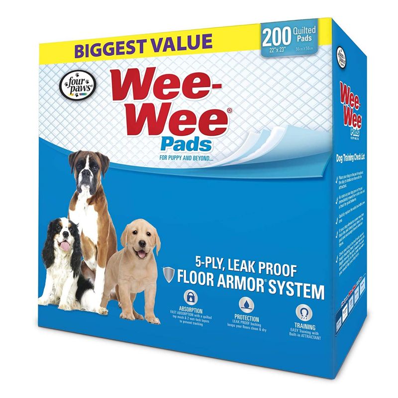 Wee-Wee Pads 200 Pack