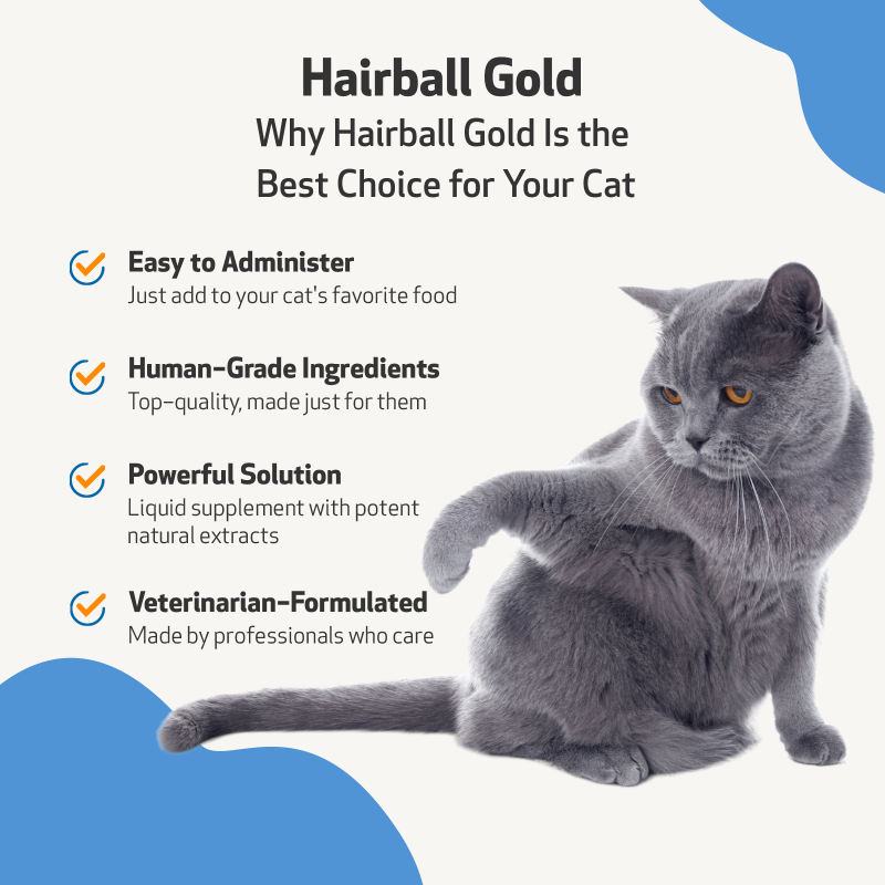 Hairball Gold - Help For Cat Hairballs