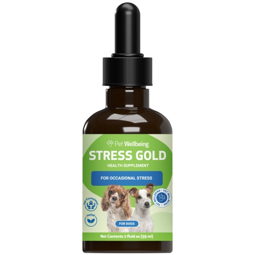 Stress Gold - Natural Support for Dogs in High-Stress Situations