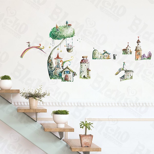 Towers Vinyl Wall Decal