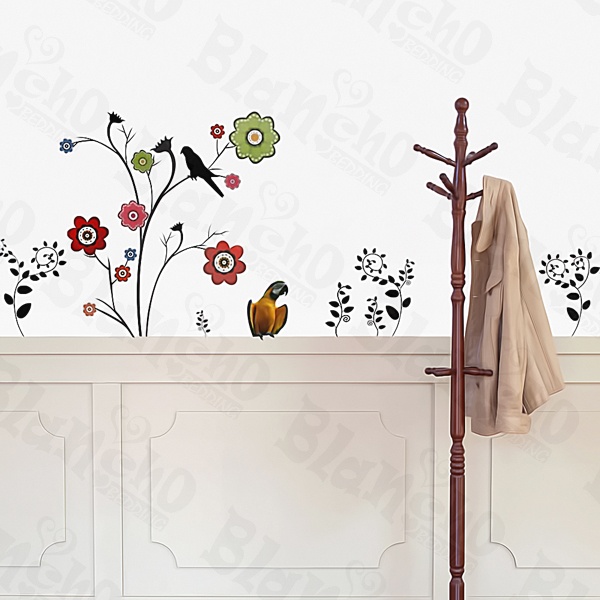 Flower Decor-6 Medium Wall Decals
