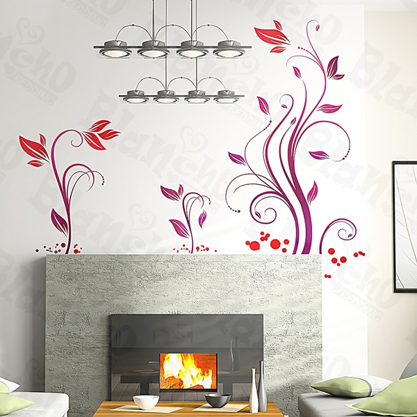 Rattan - Medium Wall Decals Stickers Appliques Home Decor