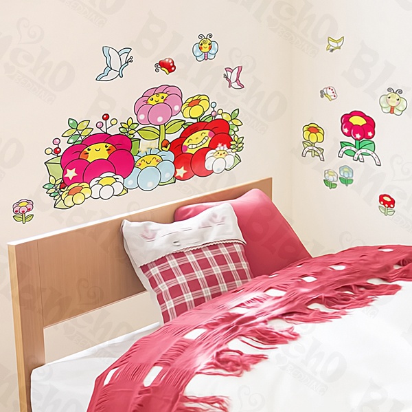 Chubby Flower Medium Wall Decals