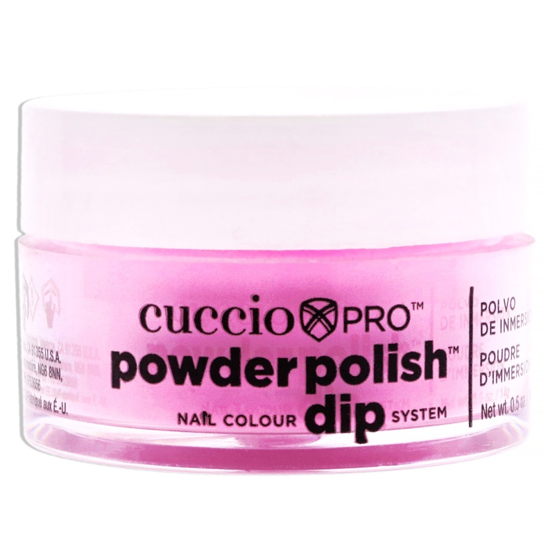 Pro Powder Polish Nail Colour Dip System - Neon Pink By Cuccio Colour For Women - 0.5 Oz Nail Powder