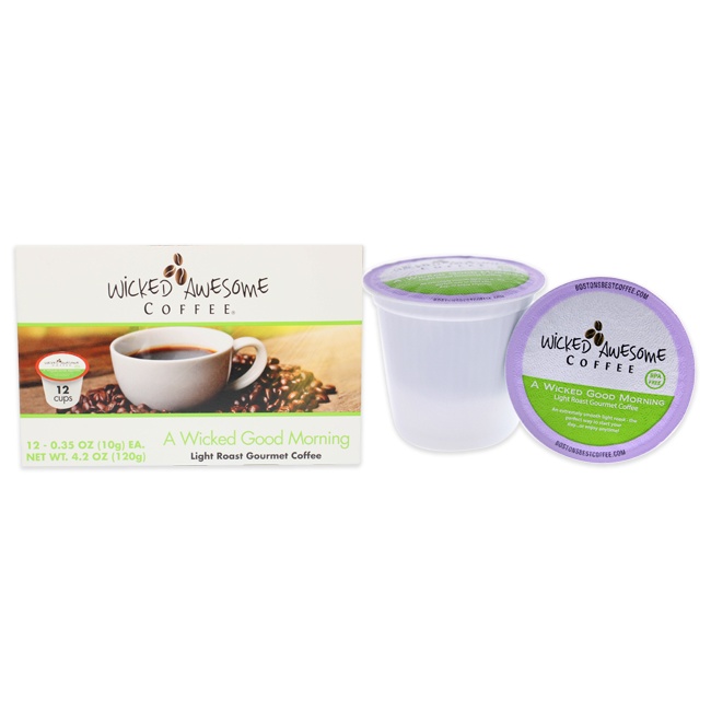 A Wicked Good Morning Coffee By Bostons Best For Unisex - 12 Cups Coffee