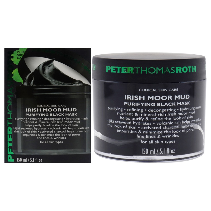 Irish Moor Mud Purifying Black Mask - All Skin Types By Peter Thomas Roth For Unisex - 5 Oz Mask