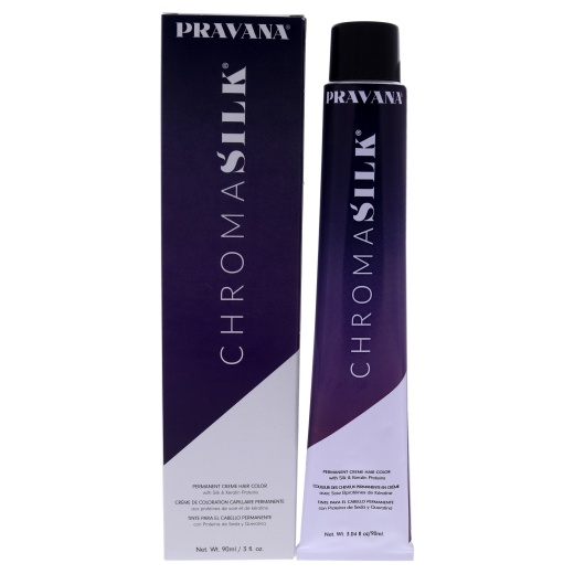 Chromasilk Creme Hair Color 5.31 Light Golden Ash Brown by Pravana