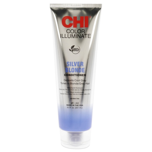 Chi Ionic Color Illuminate Conditioner Silver Blonde for Unisex - 8.5 Oz
