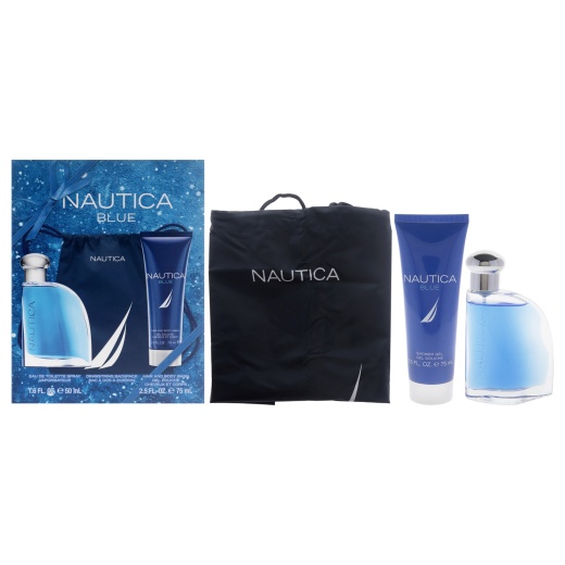 Nautica Blue By Nautica For Men - 3 Pc Gift Set
