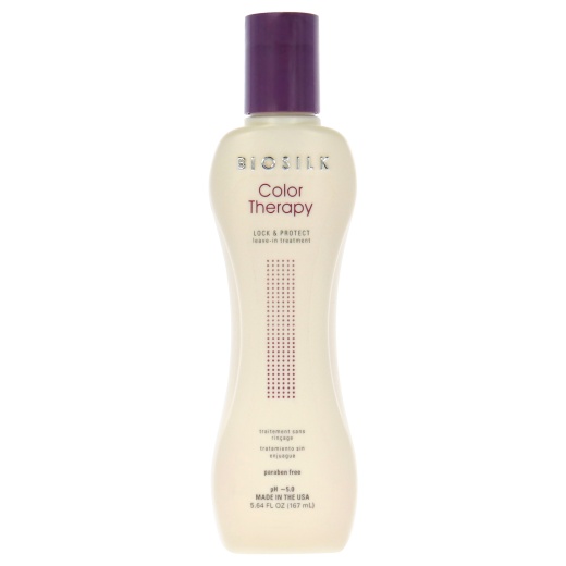 Color Therapy Lock And Protect Leave-In Treatment By Biosilk - 5.64 Oz