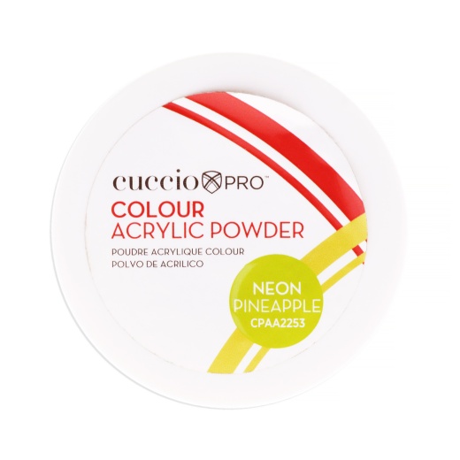 Colour Acrylic Powder - Neon Pineapple By Cuccio Pro For Women - 1.6 Oz