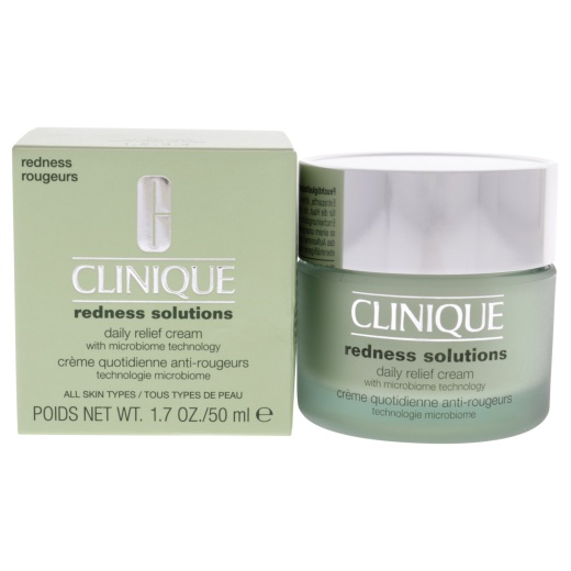 Clinique Redness Solutions Daily Relief Cream - 1.7 Oz Cream for All Skin Types