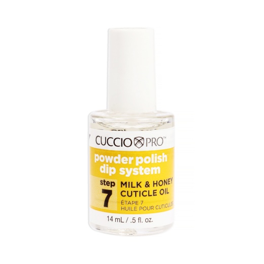 Pro Powder Polish Dip System Milk And Honey Cuticle Oil by Cuccio Colour for Women - 0.5 Oz Nail Polish
