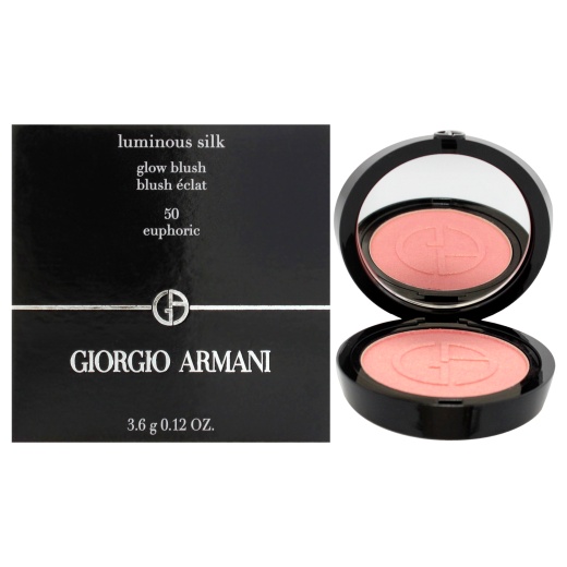 Luminous Silk Glow Blush - 50 Euphoric By Giorgio Armani