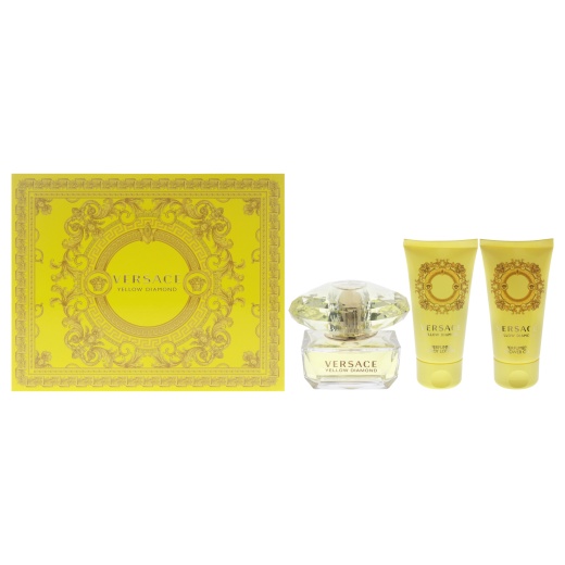 Versace Yellow Diamond 3 Pc Gift Set for Women