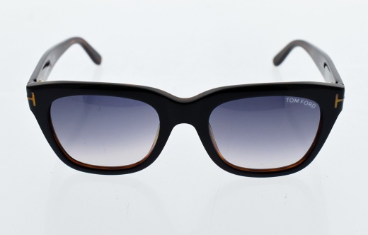 Tom Ford Ft0237-S Snowdon 05B Sunglasses - Unisex 52-20-145 mm Black On Brown-Grey Gradient