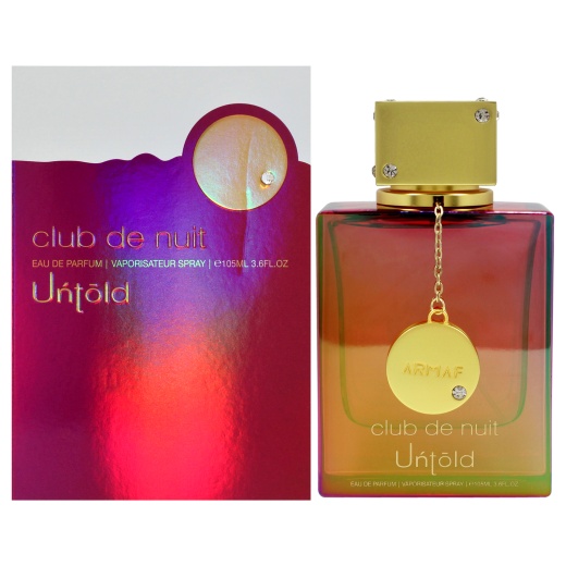 Club De Nuit Untold By Armaf For Women - 3.6 Oz Edp Spray