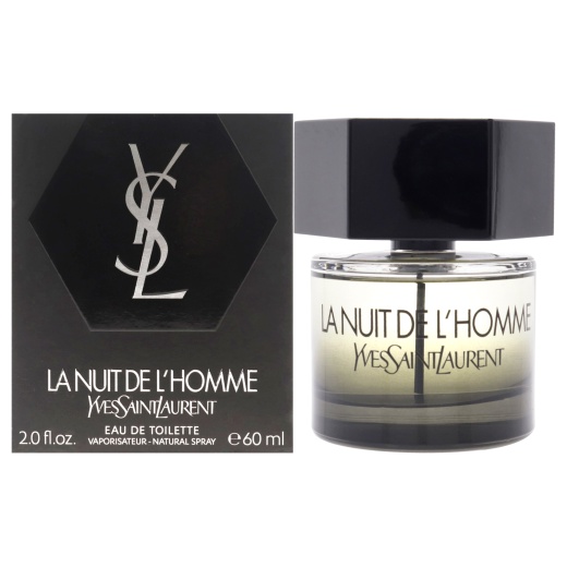 La Nuit De L'Homme By Yves Saint Laurent For Men - 2 Oz Edt Spray