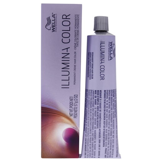 Wella Illumina Color Permanent Creme Hair Color - 5 35 Light Brown-Gold Red Violet