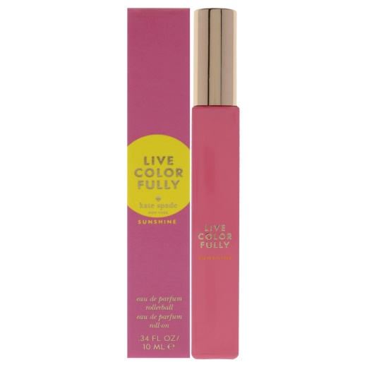 Live Colorfully Sunshine by Kate Spade for Women - 0.34 Oz Edp Rollerball