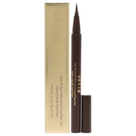 Stay All Day Waterproof Liquid Eye Liner - Dark Brown by Stila for Women - 0.016 Oz