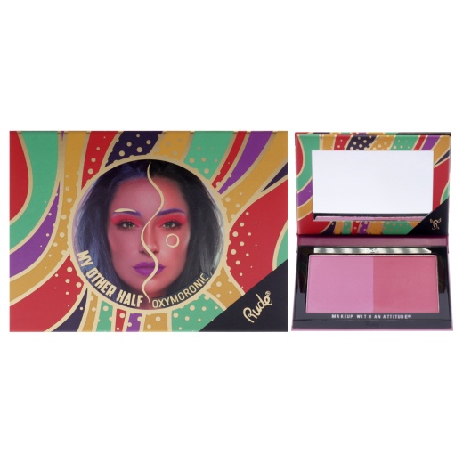 My Other Half Duo Shade Face Palette - Oxymoronic by Rude Cosmetics