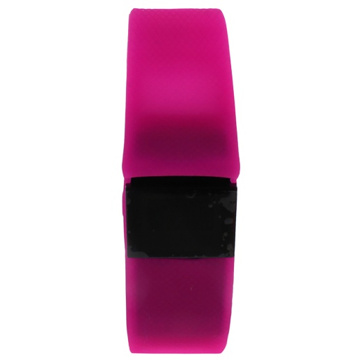 Ek-H6 Health Sports Pink Silicone Bracelet by Eclock for Unisex - 1 Pc