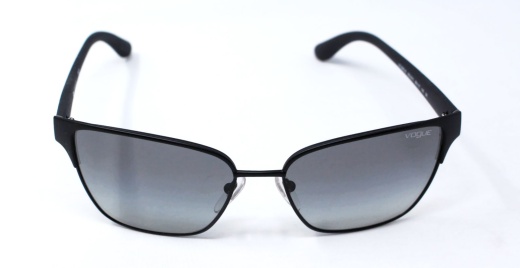 Vogue Vo3983s 352-S-11 Matte Black-Grey Gradient Unisex Sunglasses