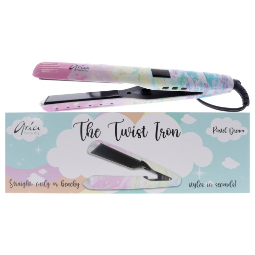 The Twist Flat Iron - Pastel Dream by Aria Beauty
