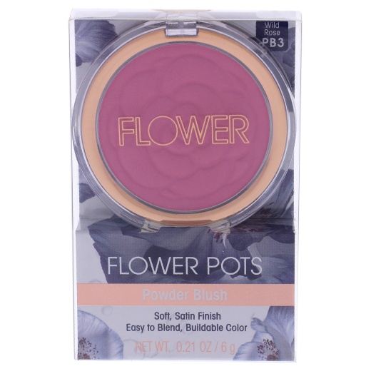 Flower Pots Powder Blush - Warm Wildrose by Flower Beauty