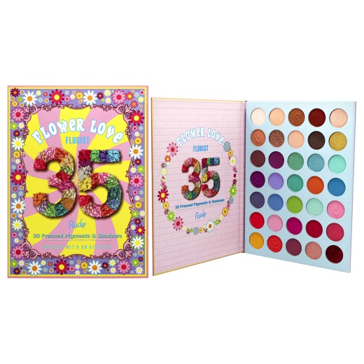 Flower Love 35 Eyeshadows Palette by Rude Cosmetics