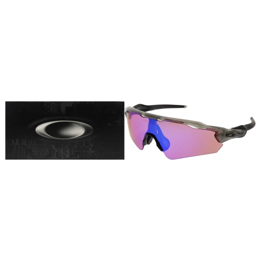 Oakley Radar Ev Oo9275-04 Sunglasses - Polished Grey Ink-Prizm Trail